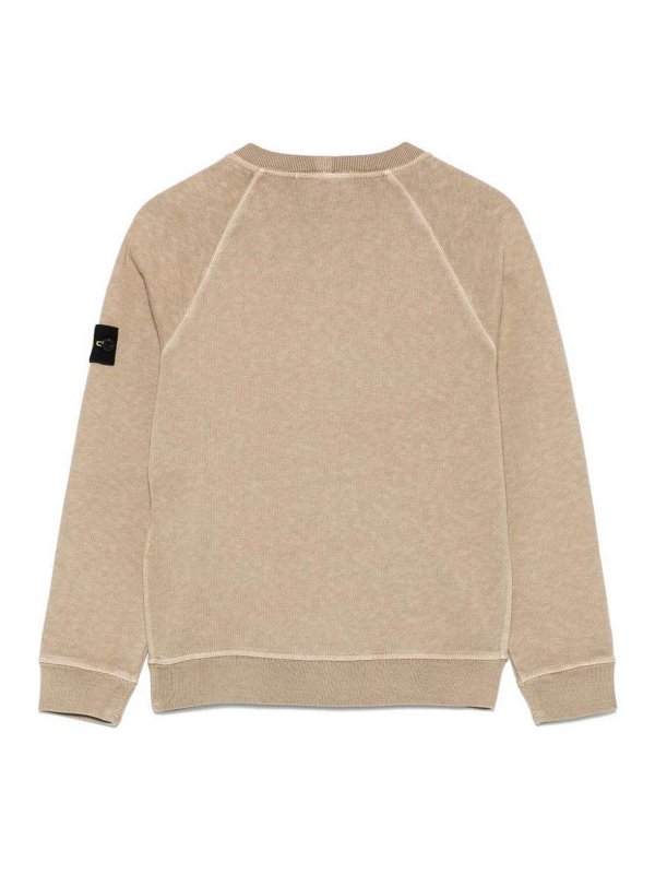 STONE ISLAND: U-Boot-Ausschnitt online - U-Boot-Pullover - Camel