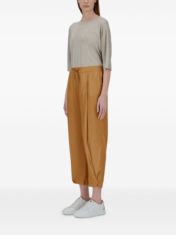 Pantaloni Cammello shop online: HERNO