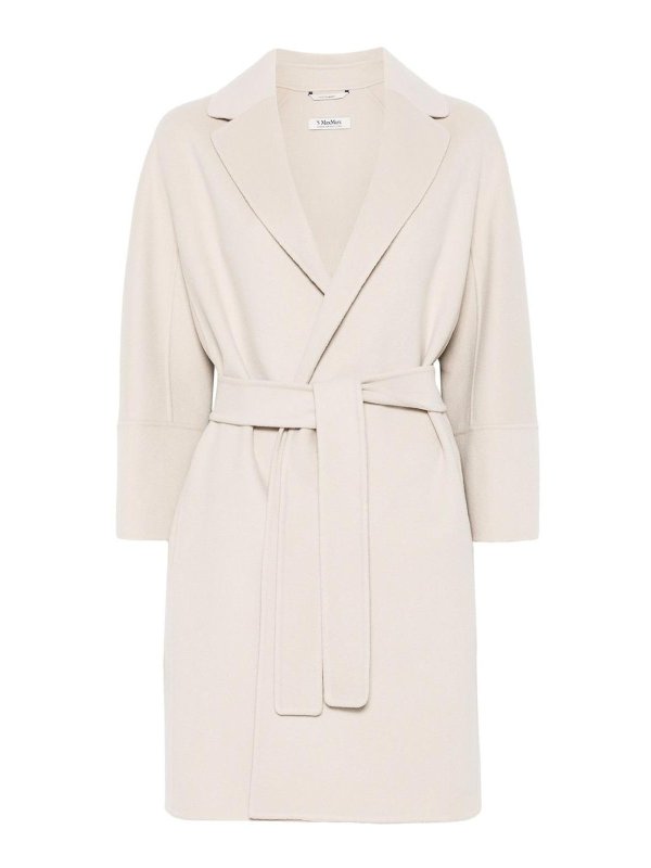 S MAX MARA: knee length coats - Coat