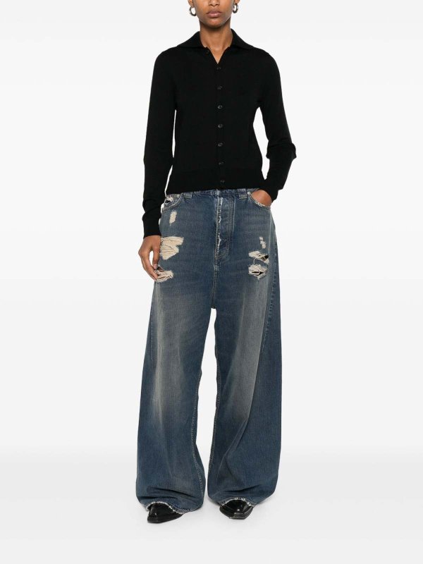 MM6 MAISON MARGIELA: ボートネック online - ボートネック - 黒