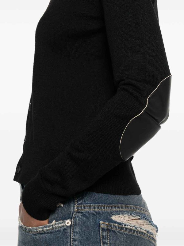 The Best Shops MM6 MAISON MARGIELA: ボートネック - ボートネック - 黒