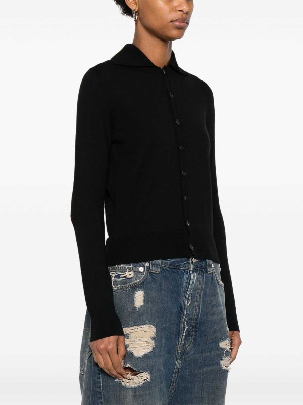 ボートネック - 黒 shop online: MM6 MAISON MARGIELA