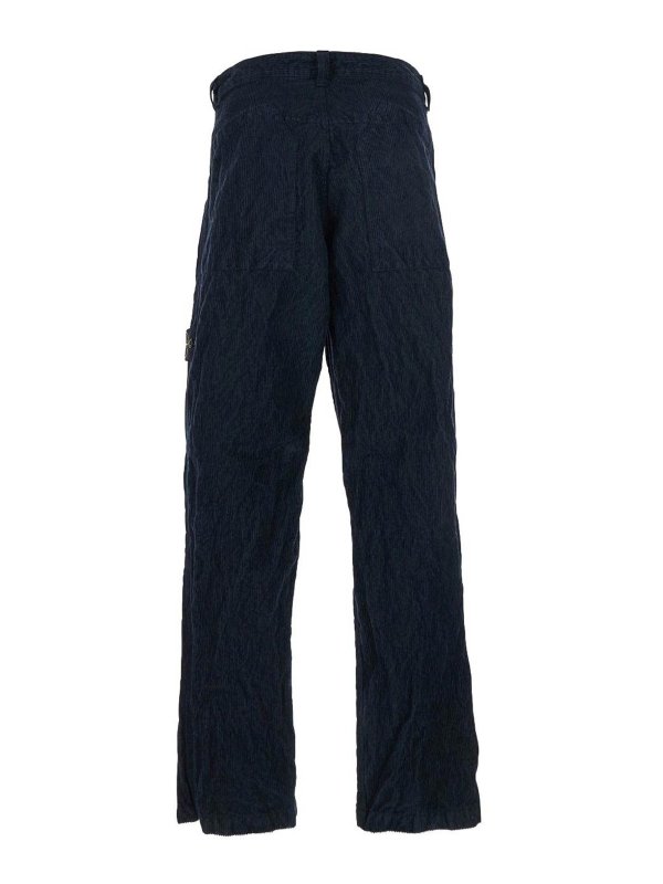 STONE ISLAND: Pantalones casual online - Pantalón Casual - Azul