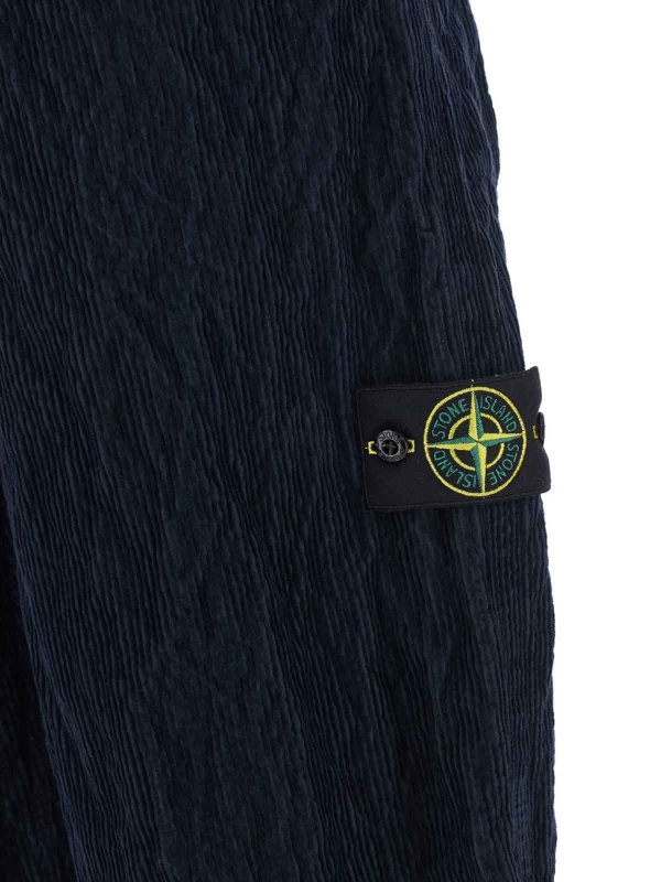 The Best Shops STONE ISLAND: Pantalones casual - Pantalón Casual - Azul