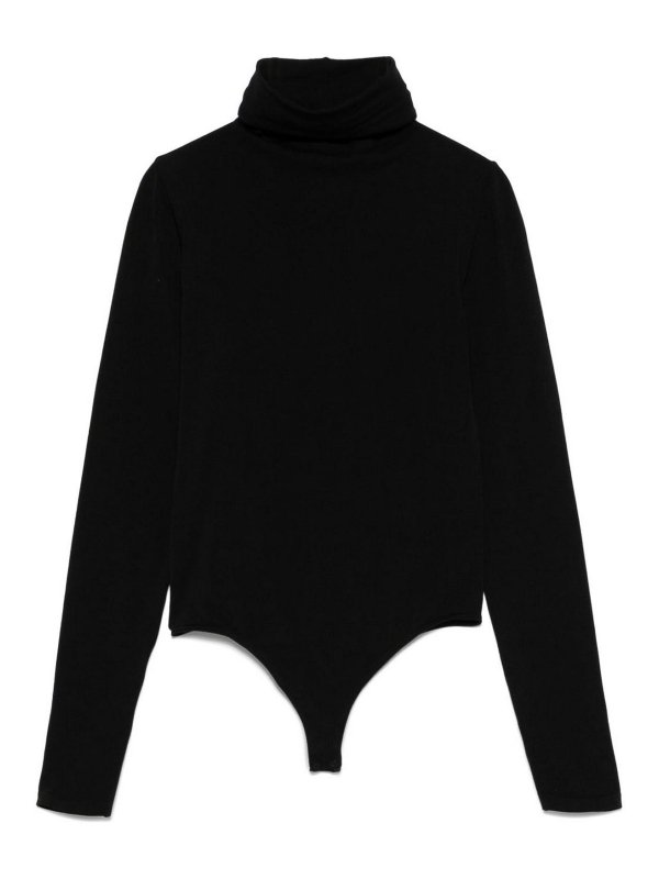 WOLFORD: Tops y camisetas sin mangas - Top - Negro