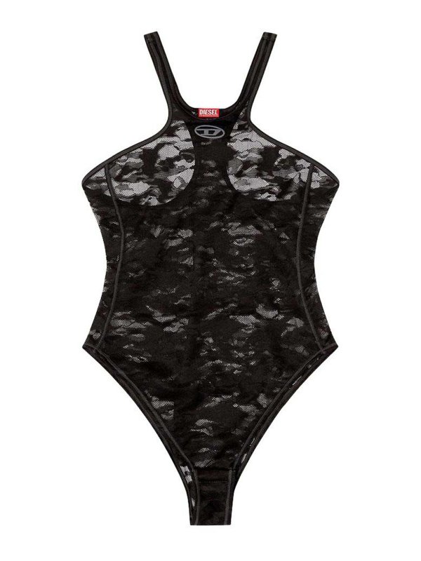 DIESEL: トップス＆タンクトップ - トップ/タンクトップ - 黒