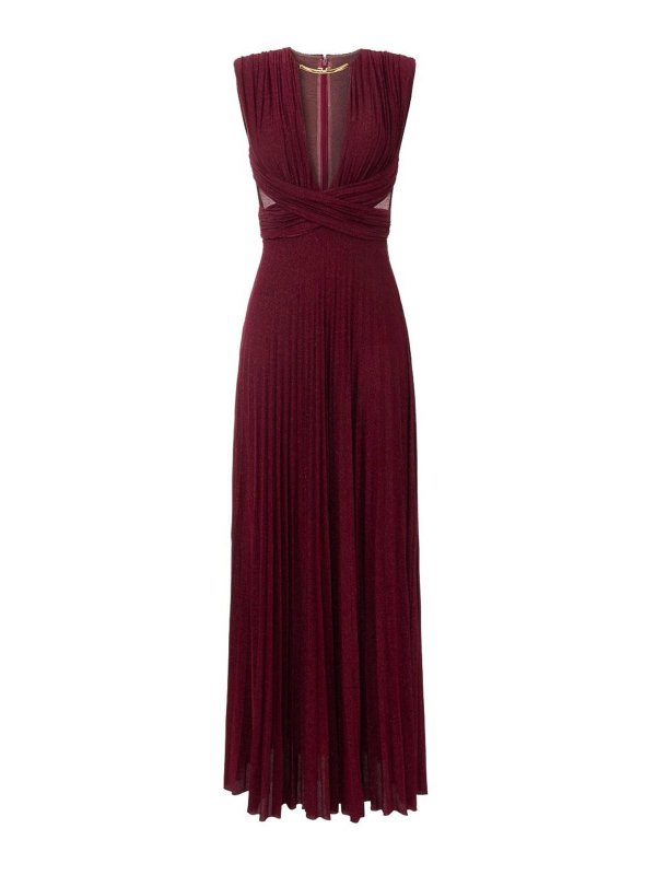 ELISABETTA FRANCHI: knee length dresses - Dress