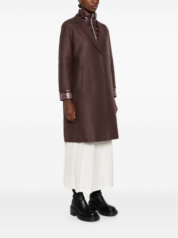 HERNO: knee length coats online - Coat