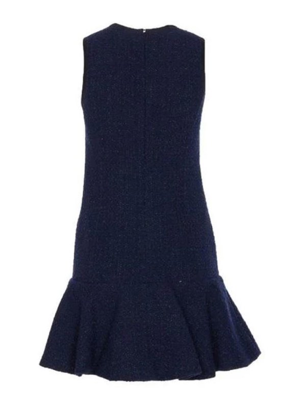 Pinko: Knielange Kleider online - Knielanges Kleid - Blau