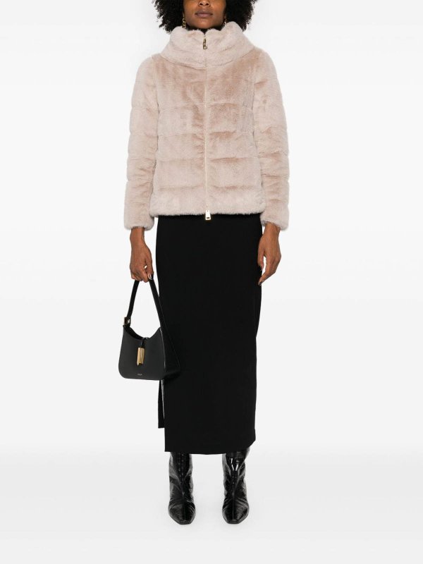 HERNO: 毛皮＆シアリングコート online - 毛皮/ムートンコート - イエロー