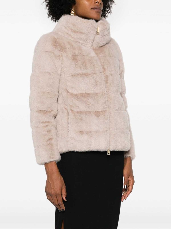 The Best Shops HERNO: 毛皮＆シアリングコート - 毛皮/ムートンコート - イエロー