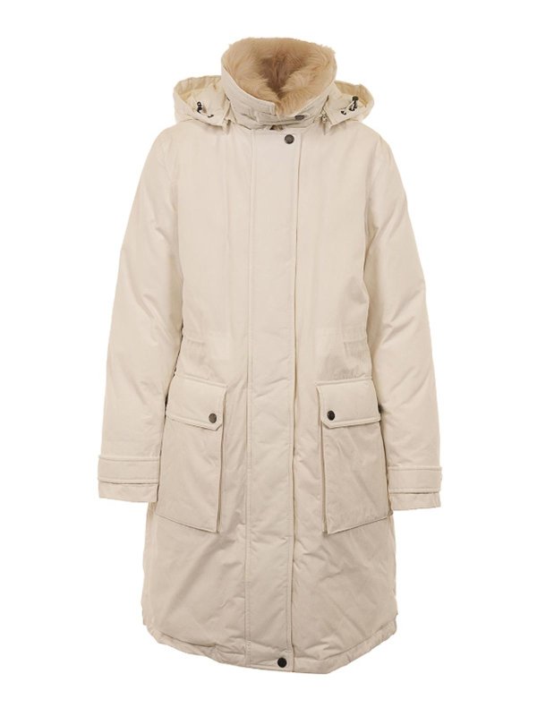 WOOLRICH: Manteaux rembourrés - Manteau Rembourré - Blanc