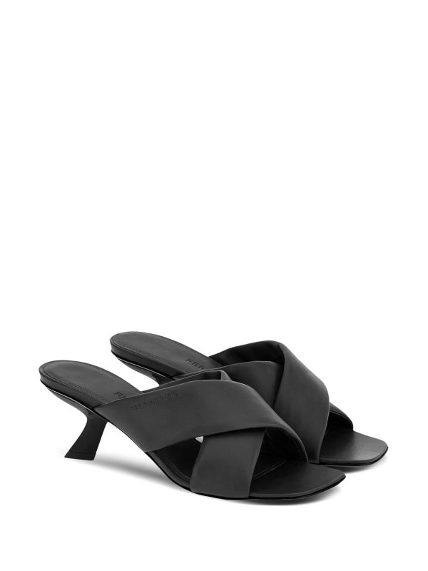 FERRAGAMO: Sandalen online - Sandalen - Schwarz