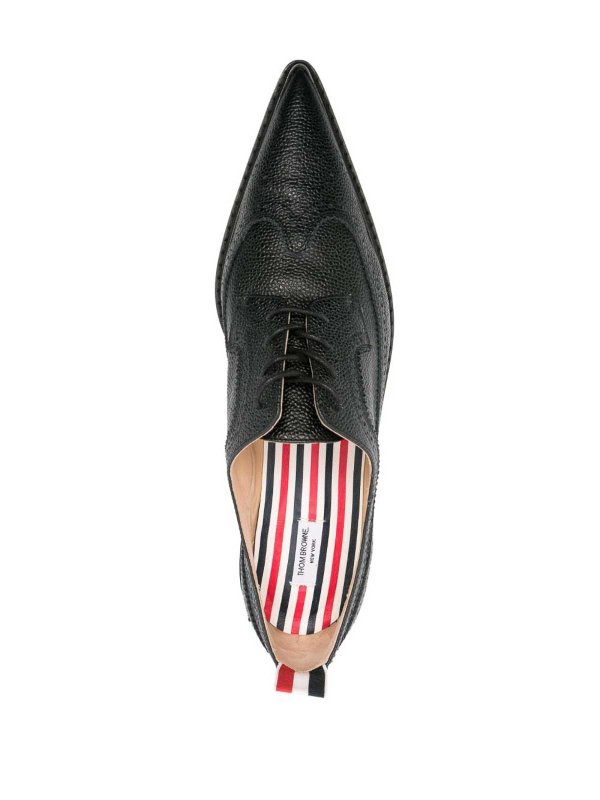 Zapatos Con Cordones - Negro shop online: THOM BROWNE