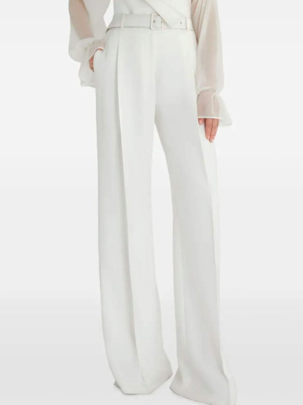 The Best Shops ERMANNO SCERVINO: カジュアルトラウザー - カジュアルパンツ - 白