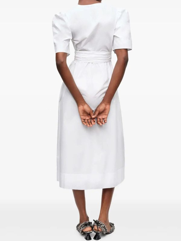 The Best Shops GANNI: knee length dresses - Dress With Bows