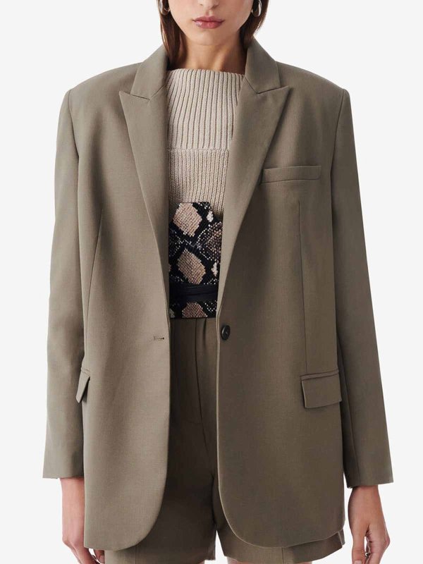 カジュアルジャケット - ライトブラウン shop online: Iro