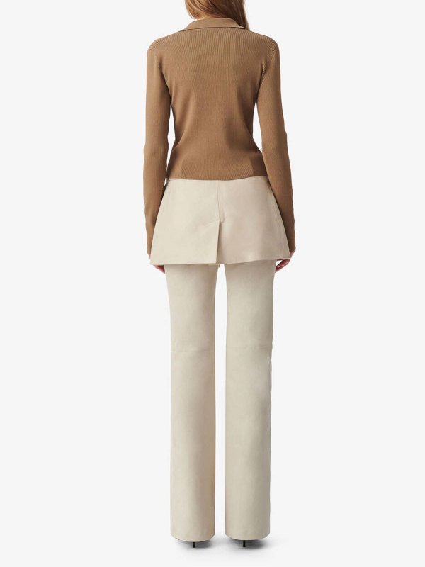 The Best Shops Iro: クルーネック - クルーネック - ブラウン