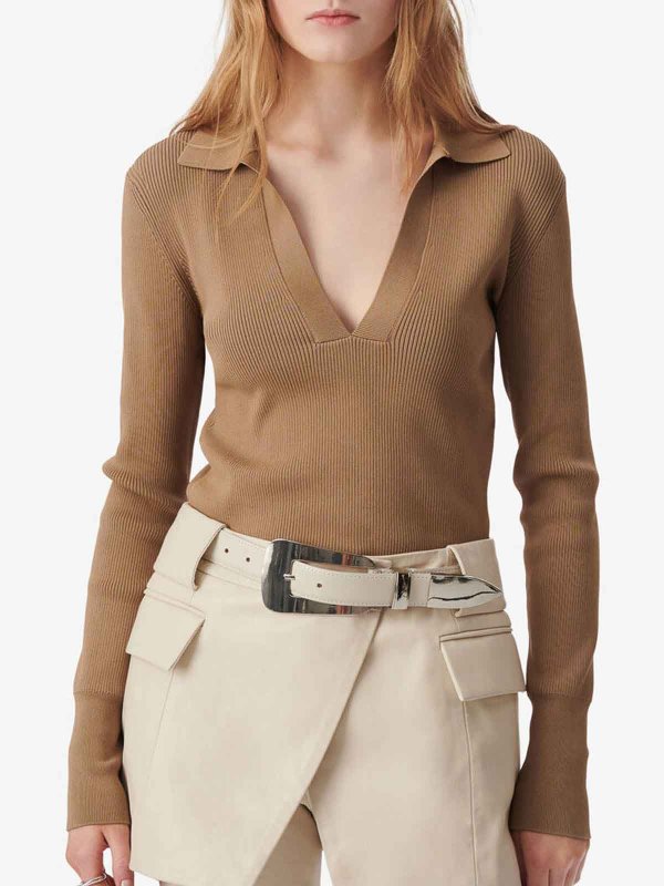 クルーネック - ブラウン shop online: Iro