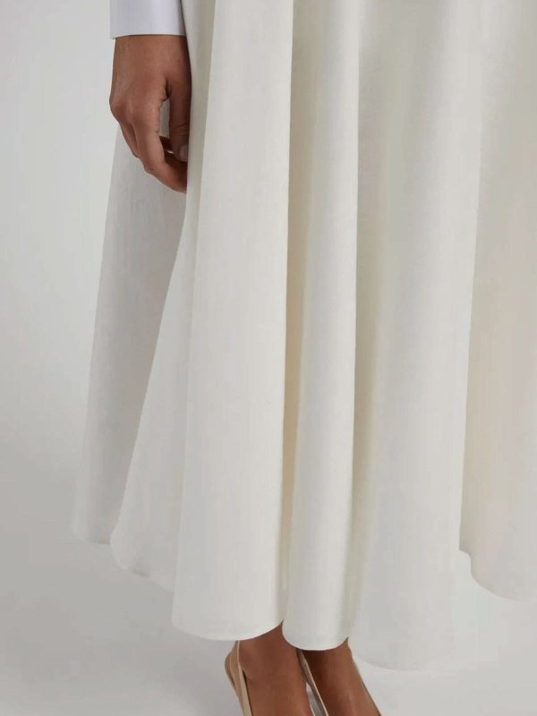 LARDINI buy online Falda Semilarga - Blanco