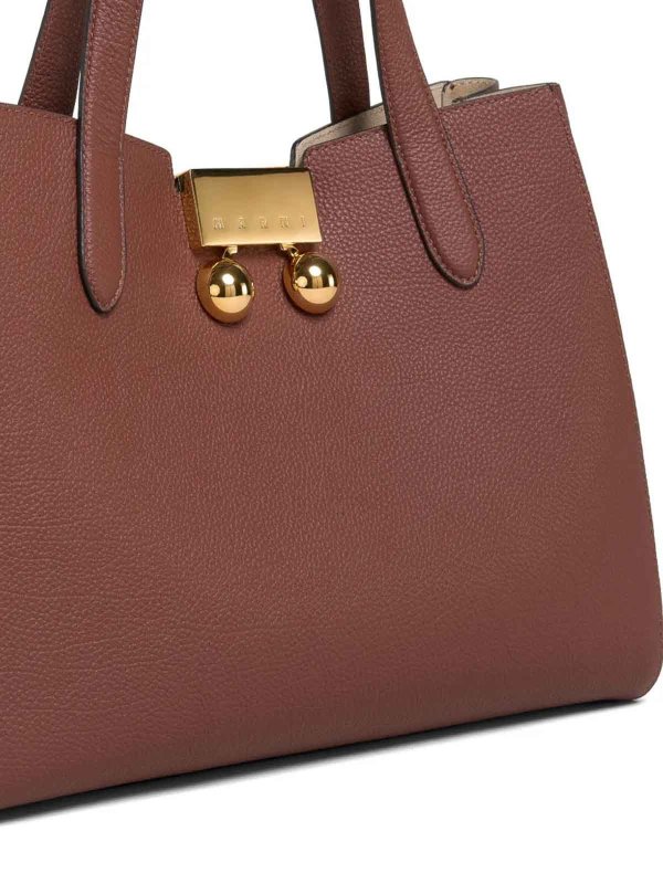Leather bag shop online: Marni