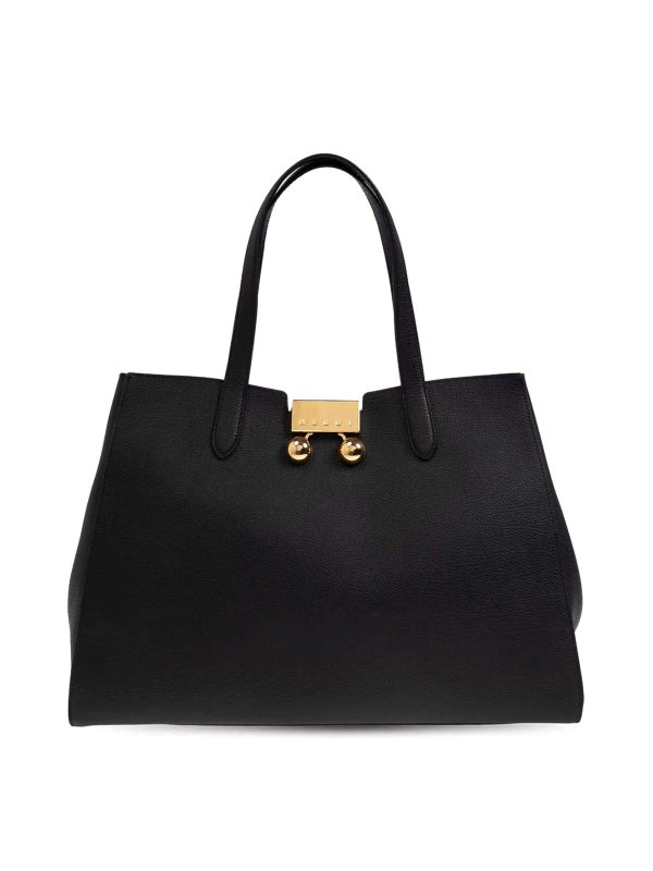 Marni: totes bags - Leather bag