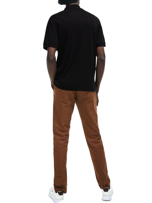 The Best Shops LACOSTE: ポロシャツ - ポロシャツ - 黒