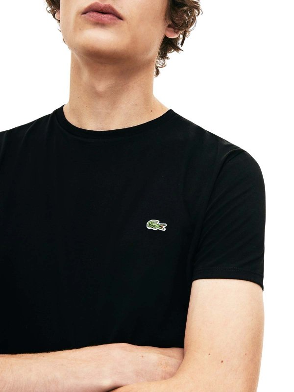 The Best Shops LACOSTE: T-shirts - T-Shirt - Noir