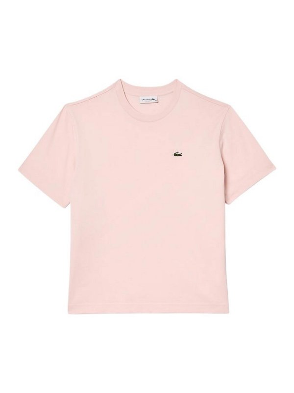 LACOSTE: T-shirts - T-Shirt - Rosa