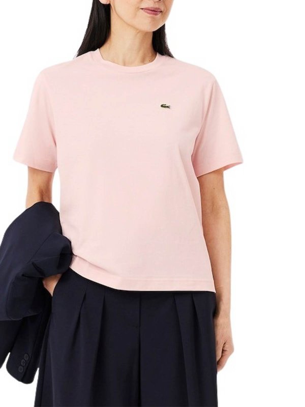 LACOSTE: T-shirts online - T-Shirt - Rosa