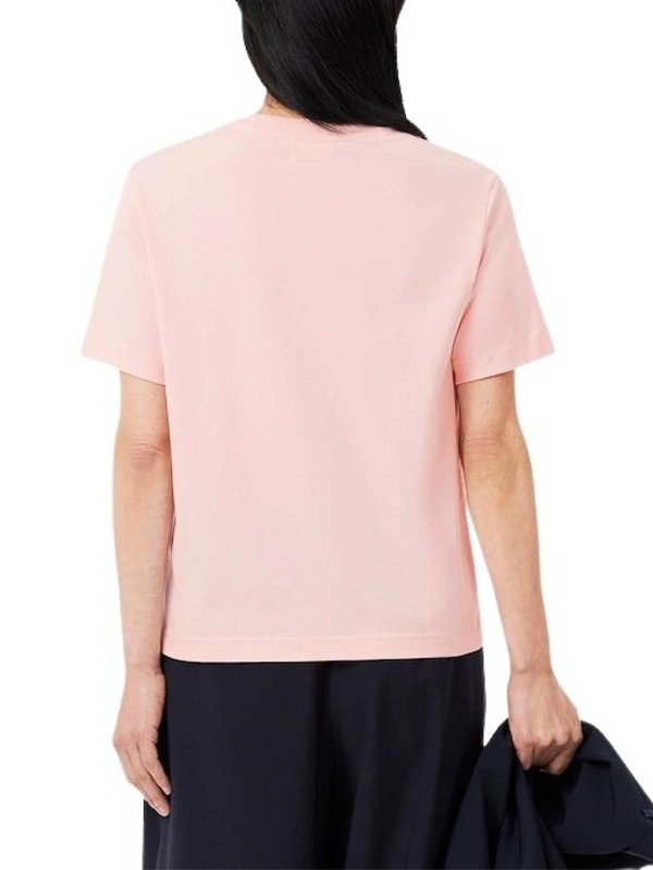 The Best Shops LACOSTE: T-shirts - T-Shirt - Rosa