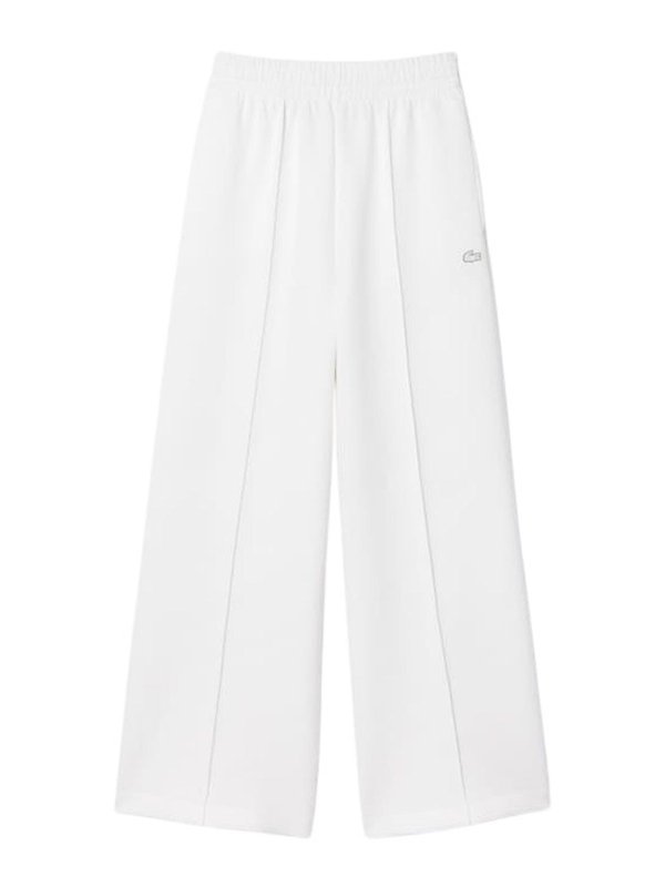 LACOSTE: Pantalons casual - Pantalons Décontractés - Blanc