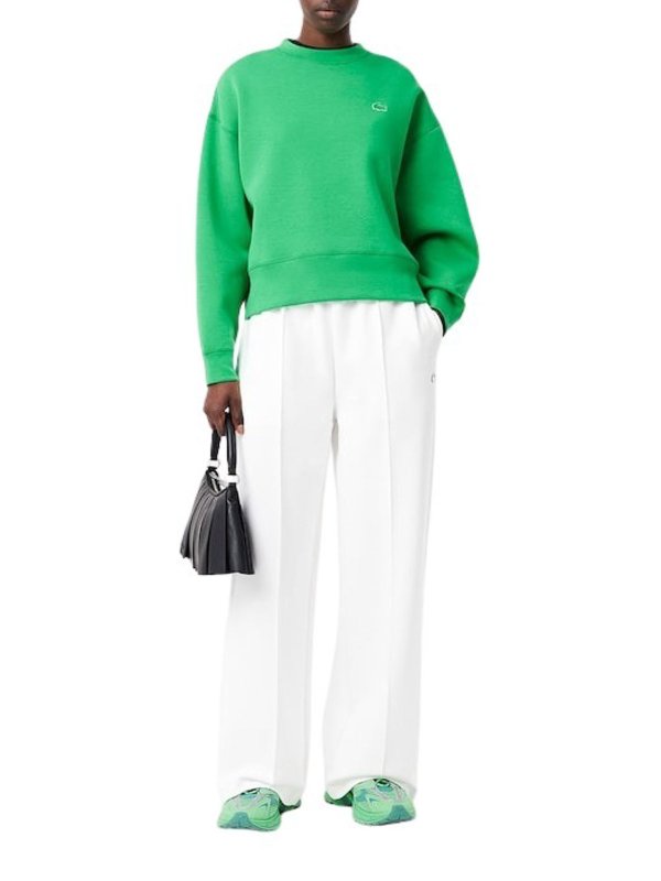 LACOSTE: Pantalons casual online - Pantalons Décontractés - Blanc