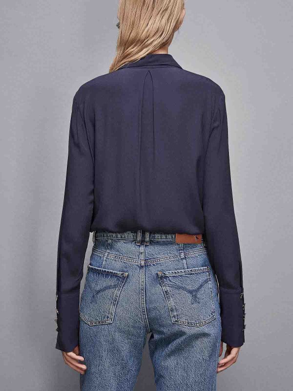 The Best Shops PATRIZIA PEPE: Hemden - Hemd - Dunkelblau