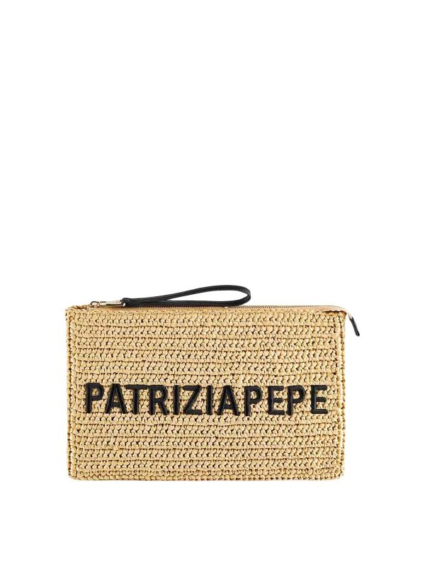 PATRIZIA PEPE: Bolsas bandoleras - Bolsa Bandolera - Negro