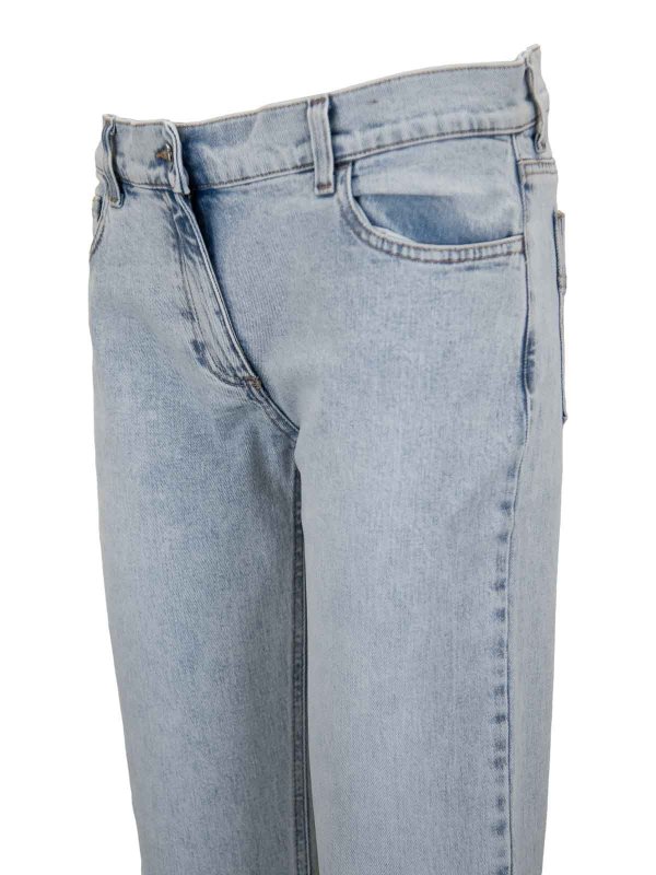 ブーツカットジーンズ - ライトウォッシュ shop online: ELISABETTA FRANCHI