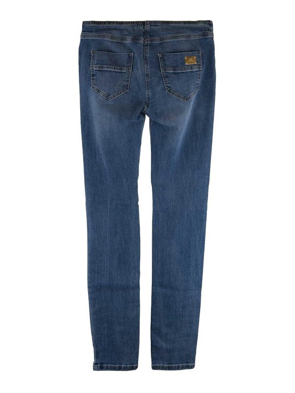 ELISABETTA FRANCHI: ブーツカットジーンズ online - ブーツカットジーンズ - ブルー