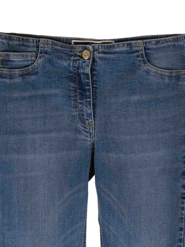 The Best Shops ELISABETTA FRANCHI: ブーツカットジーンズ - ブーツカットジーンズ - ブルー