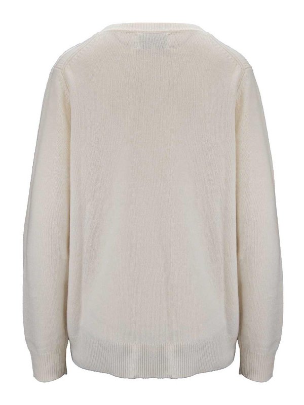 MC2 SAINT BARTH: U-Boot-Ausschnitt online - U-Boot-Pullover - Creme