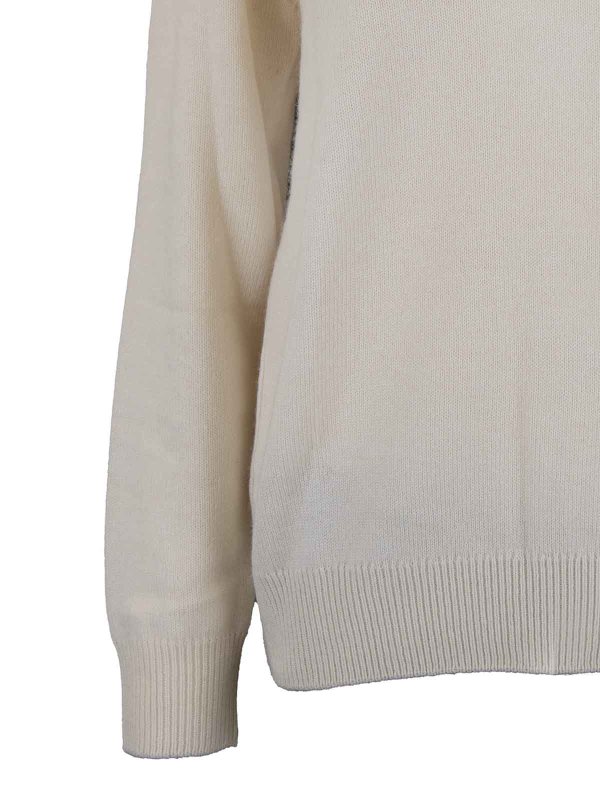 U-Boot-Pullover - Creme shop online: MC2 SAINT BARTH