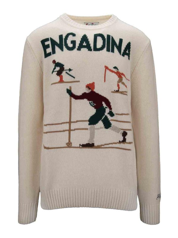 MC2 SAINT BARTH: ボートネック - ボートネック - クリーム