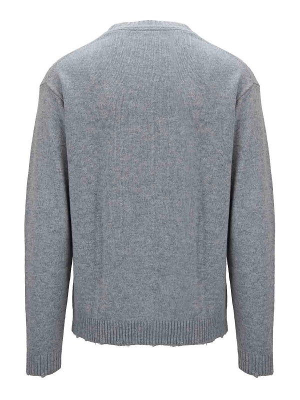 SUN 68: U-Boot-Ausschnitt online - U-Boot-Pullover - Grau