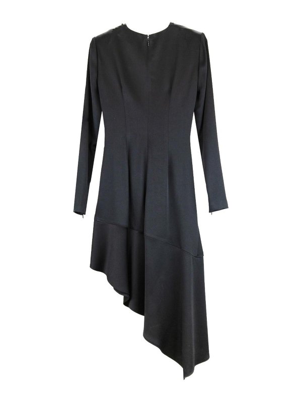 ELISABETTA FRANCHI: ニーレングスドレス online - 膝丈ドレス - 黒