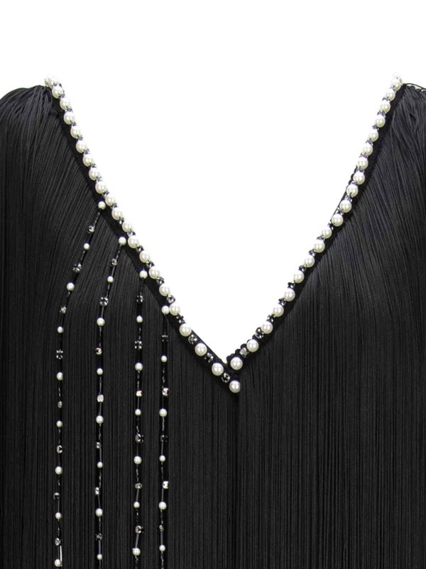 The Best Shops ELISABETTA FRANCHI: ニーレングスドレス - 膝丈ドレス - 黒