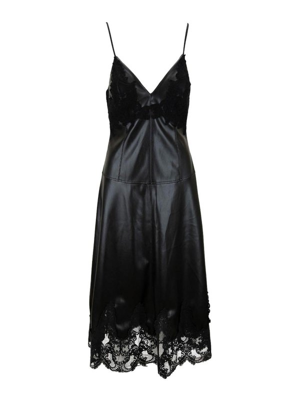 ELISABETTA FRANCHI: ニーレングスドレス - 膝丈ドレス - 黒