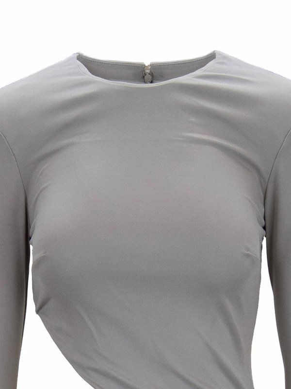 The Best Shops ELISABETTA FRANCHI: イブニングドレス - イブニングドレス - ライトグレー