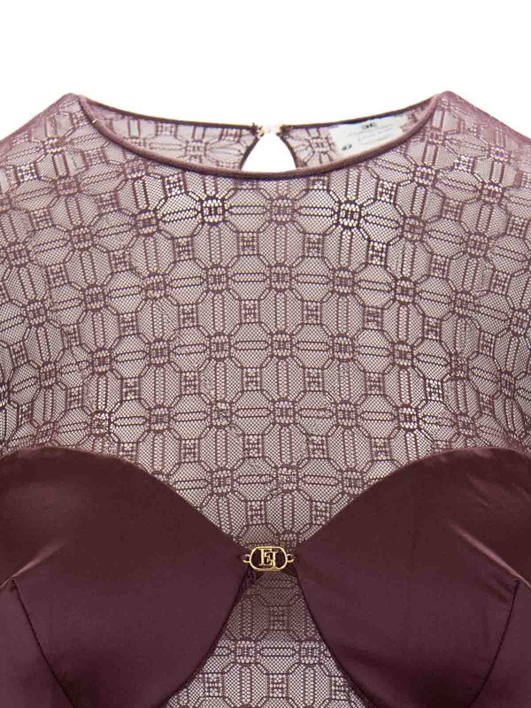 The Best Shops ELISABETTA FRANCHI: トップス＆タンクトップ - トップ/タンクトップ - 黒