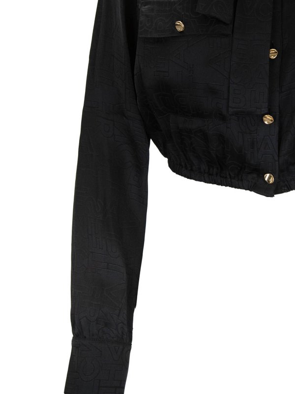 シャツ - 黒 shop online: ELISABETTA FRANCHI