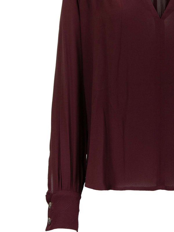 シャツ - 黒 shop online: ELISABETTA FRANCHI