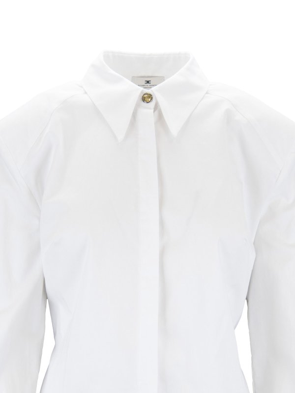 The Best Shops ELISABETTA FRANCHI: シャツ - シャツ - 白